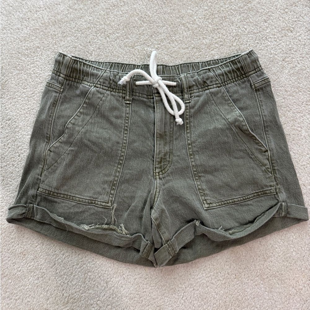 Women’s American Eagle Stretch Elastic Shorts Sz 8